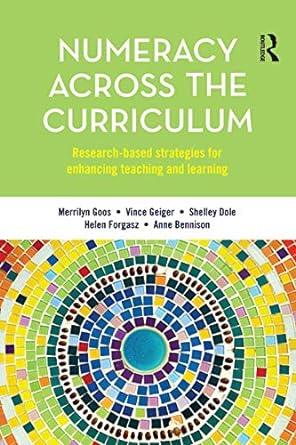 Numeracy Across the Curriculum: Research-based strategies for enhancing teaching and learning