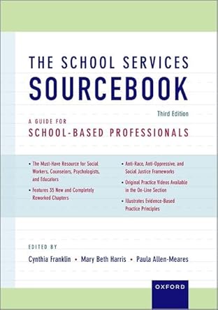 The School Services Sourcebook A Guide for School-Based Professionals