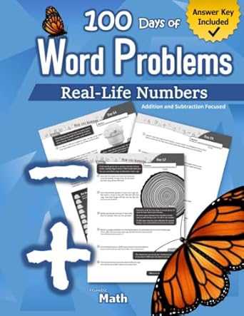 Humble Math – Word Problems: 2nd Grade / 3rd Grade (Ages 7-9) Addition and Subtraction Focused: (Dollars and Metric Units) Real-Life Numbers and Daily ... and science facts to make story problems fun.