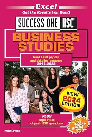 Excel Success One HSC Business Studies 2024 Edition