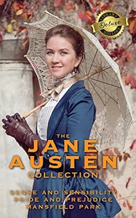 The Jane Austen Collection: Sense and Sensibility, Pride and Prejudice, and Mansfield Park (Deluxe Library Edition),Specials : American Fashion Style Bags On Sale The Jane Austen Collection: Sense and Sensibility, Pride and Prejudice, and Mansfield Park (Deluxe Library Edition),Specials : American Fashion Style Bags On Sale