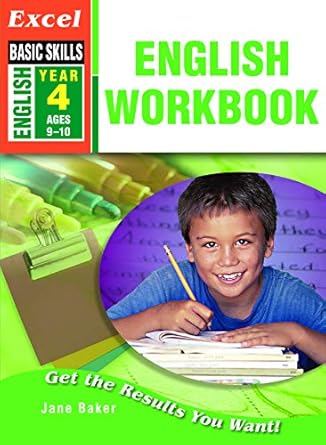 Excel Basic Skills Workbook: English Year 4