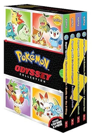 Pokemon: Odyssey 4-Book Collection (Super Special Flip Books)