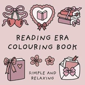 Reading Era Colouring Book (Simple and Relaxing Bold Designs for Adults & Children)