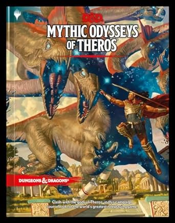 Dungeons and Dragons Mythic Odysseys of Theros Game Book: (Campaign Sourcebook)