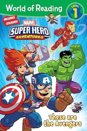 World of Reading Marvel Super Hero Adventures: These are the Avengers (Level 1)