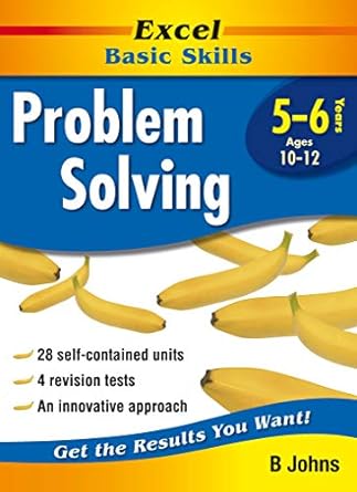 Excel Basic Skills Workbook: Problem Solving Years 5-6