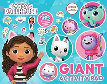 Gabby's Dollhouse: Giant Activity Pad (DreamWorks)