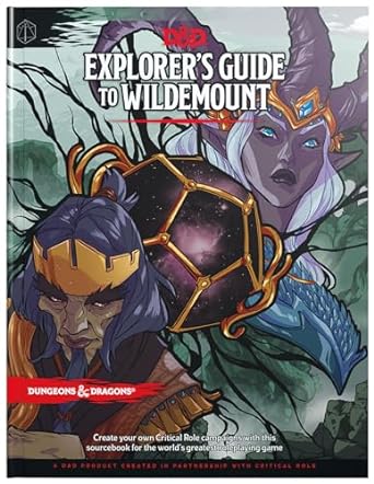 Wizards of the Coast D&D Dungeons & Dragons Explorers Guide to Wildemount Hardcover