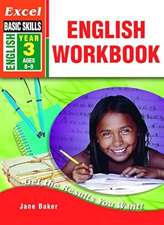 Excel Basic Skills Workbook: English Year 3