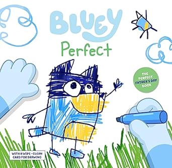 Bluey: Perfect: Includes a Wipe-clean Card for Drawing