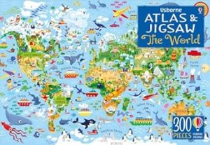 World Map And Jigsaw