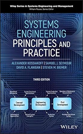 Systems Engineering Principles and Practice