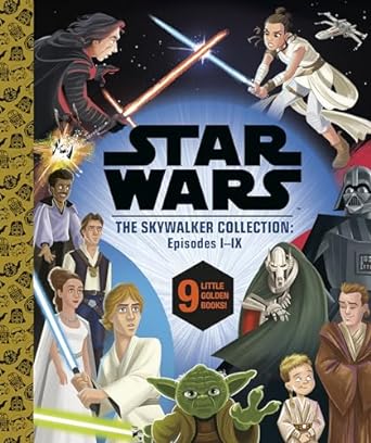 Star Wars Episodes I - IX: A Little Golden Book Collection (Star Wars)