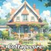 Cottagecore Livre de Coloriage: Coloriage Cottagecore - Vie De Campagne Idyllique Pour La Relaxation Fantaisiste