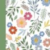 Colored Flower Lined Notebook (Journal, Diary): "Floral Elegance: A 100-Page Lined Notebook for Work, Home, and School"