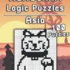 Nonogram Puzzles: Asia Hanjie Puzzle Book with Picross Griddler Brainteaser for Adults and Kids