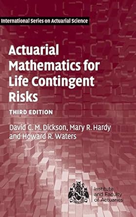 Cambridge Actuarial Mathematics for Life Contingent Risks Book - Hardback - 19 December 2019