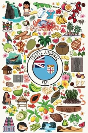 Travel Journal - Fiji | 4 x 6 Inches | 100 Pages