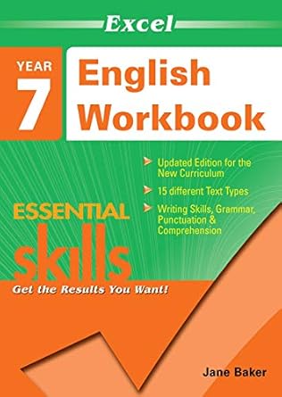 Excel Essential Skills: English Workbook Year 7