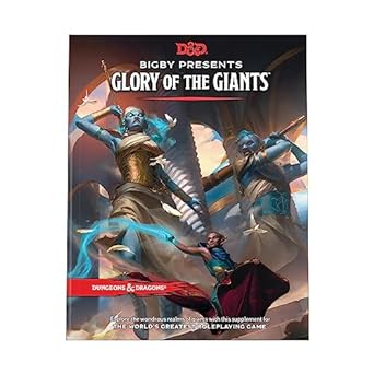 D&D Dungeon & Dragons Bigby Presents Glory of Giants Hardcover