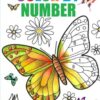 Large Print Color By Number Adult Coloring Book: Color by Number Flowers Birds Butterflies Animals Easy relaxing Coloring Pages
