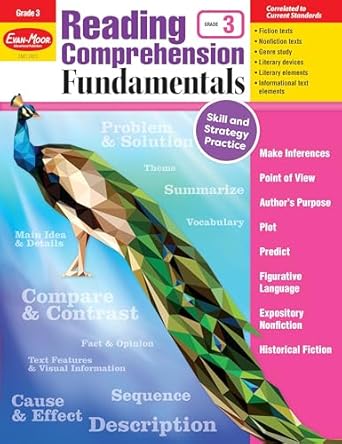 Reading Comprehension Fundamentals, Grade 3 Teacher Resource