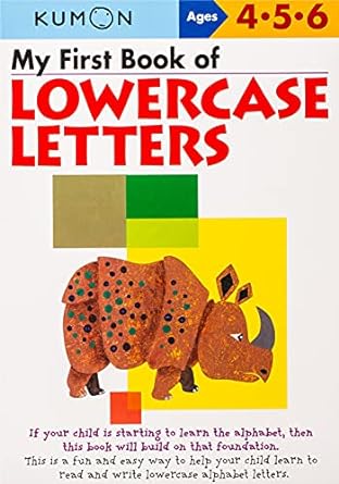My First Book of Lowercase Letters
