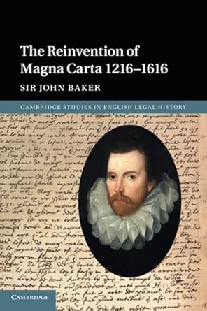 Cambridge The Reinvention of Magna Carta 1216–1616 Book - Paperback - 21 June 2018