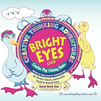 Bright Eyes Club Creative Thinking Adventures: Creative Play Game Book One