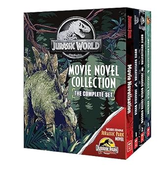 Jurassic World: Movie Novel 4-Book Collection: The Complete Set (Universal)
