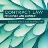 Cambridge Contract Law : Principles and Context Book - Paperback - 21 June 2019