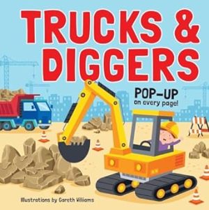 Lake Press Trucks and Diggers Pop-Up Book - Hardcover - 01 October 2020