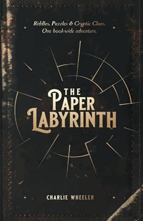 The Paper Labyrinth: A Book-wide Puzzle Solving Adventure