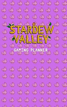 Stardew Valley Gaming Planner and Checklist in Purple: 1.5V