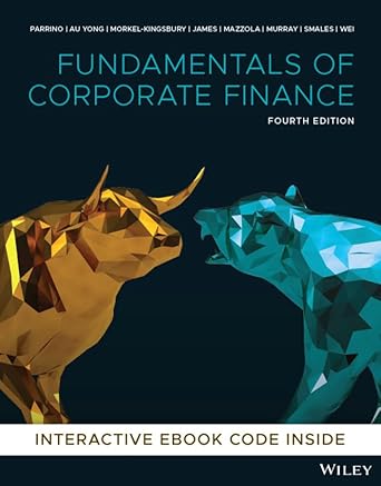 Fundamentals of Corporate Finance, 4th Edition