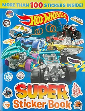 Hot Wheels: Super Sticker Book (Mattel)