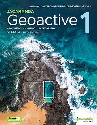Jacaranda Geoactive 1 NSW Australian Curriculum Geography Stage 4, learnON & Print