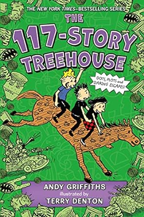 The 117-Story Treehouse: Dots, Plots & Daring Escapes!: 9
