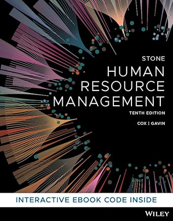 Human Resource Management, 10th Edition