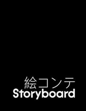 Storyboard Layout Book | Filmmaking, Animation, Directing | 8.5 x 11 Inches | 80 Sheets Double Sided | Black Cover: Paper for Storyboard | Storyboarding Book