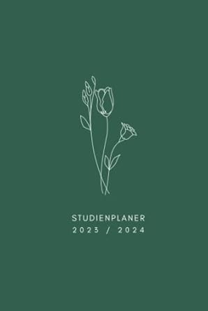 Studienplaner 2023/2024: Agenda für die Universität, Hochschule, Fachhochschule, oder Ausbildung mit Monats -und Wochenansicht sowie viel Platz für ... Wochenplaner, Wochenkalender, Organizer)