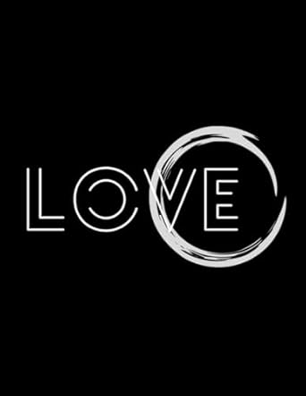 Cuaderno de diseño logo - LOVE - 100 hojas de formato CUADRÍCULA, tamaño GRANDE A4