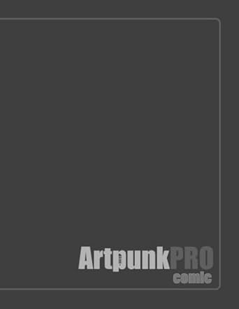 ArtpunkPRO Comic: A professional level sketch book designed by gaming and entertainment industry veterans.