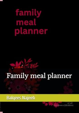 Family meal planner