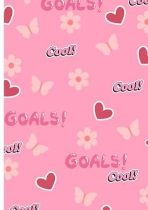 Inspiring Pink Notebook | A5 format, squared/grid, 120 pages