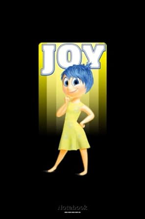 Inside Out Joy Notebook: Journal, 6x9 120 Pages, Lined College Ruled Paper, Planner, Matte Finish Cover, Diary