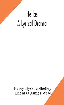 Hellas, a lyrical drama