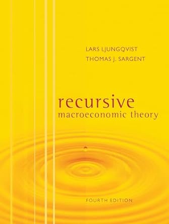 Recursive Macroeconomic Theory 4ed