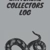 UNIVERSAL COLLECTORS LOG: A 6x9" 120page, gothic snake designed universal collectors log ideal for keeping track of your collection no matter what it is